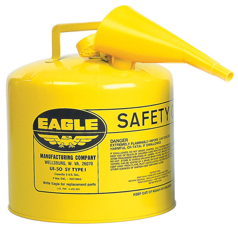 EAGLE - Eagle Steel Safety Diesel Can 5 gal