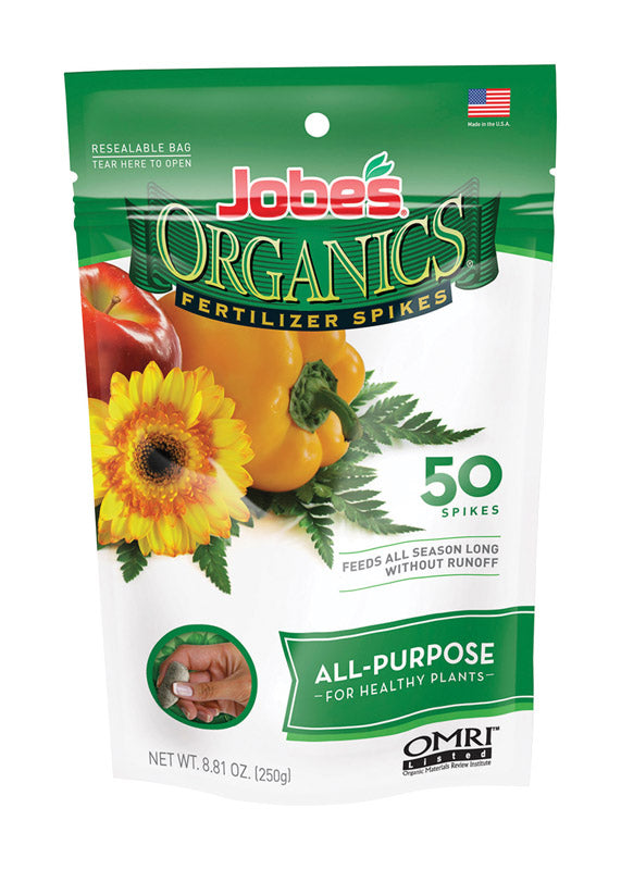 JOBE'S - Jobe's Organic Spikes All Purpose Plant Food 50 pk