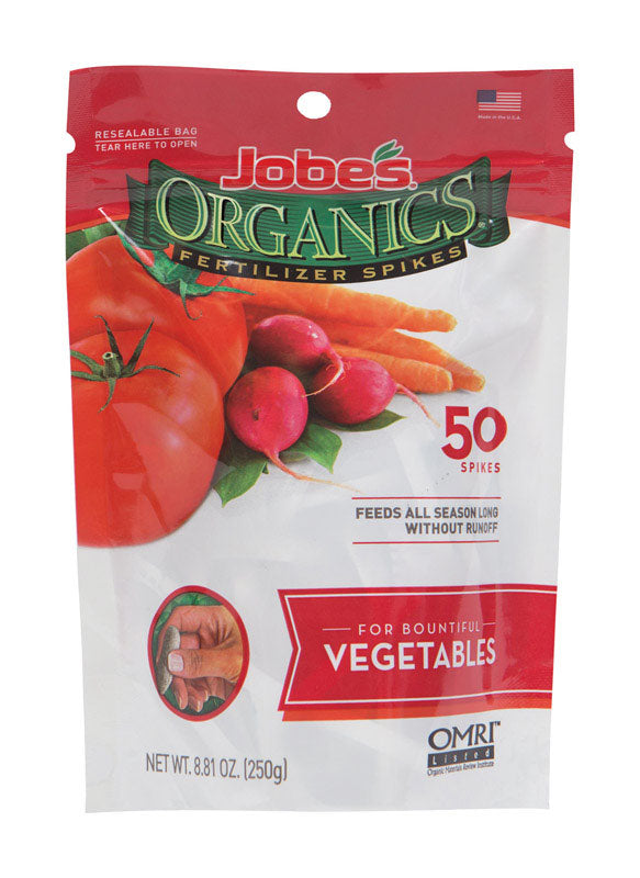 JOBE'S - Jobe's Organic Spikes Vegetables Root Feeder 8.81 oz