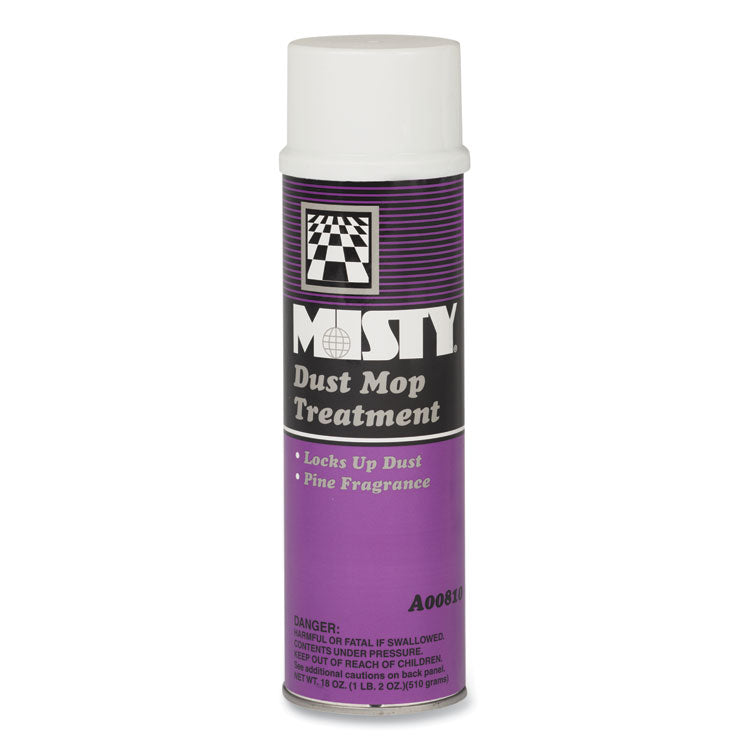 Misty - Dust Mop Treatment, Pine, 20 oz Aerosol Spray, 12/Carton