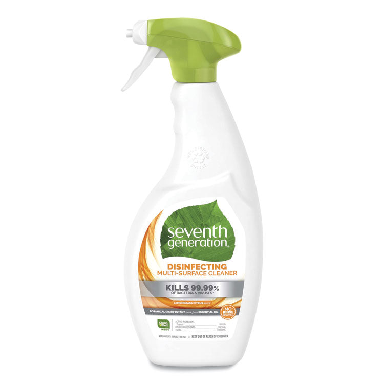 Seventh Generation - Botanical Disinfecting Multi-Surface Cleaner, 26 oz Spray Bottle