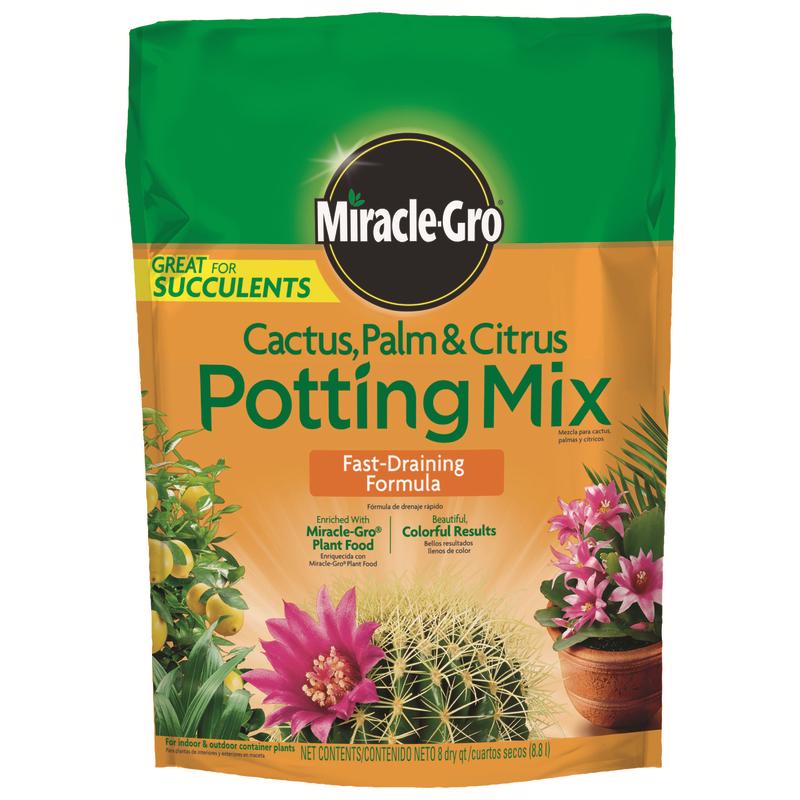 MIRACLE-GRO - Miracle-Gro Cacti, Citrus and Palm Potting Mix 8 qt