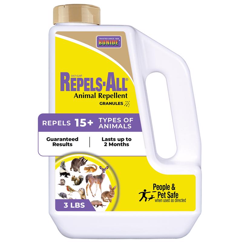 BONIDE - Bonide Repels-All Animal Repellent Granules For Most Animal Types 3 lb