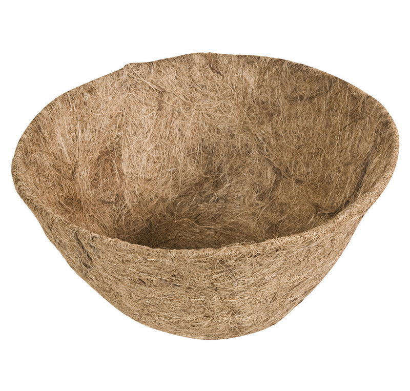 LIVING ACCENTS - Living Accents 12 in. D Coco Fiber Basket Liner Brown