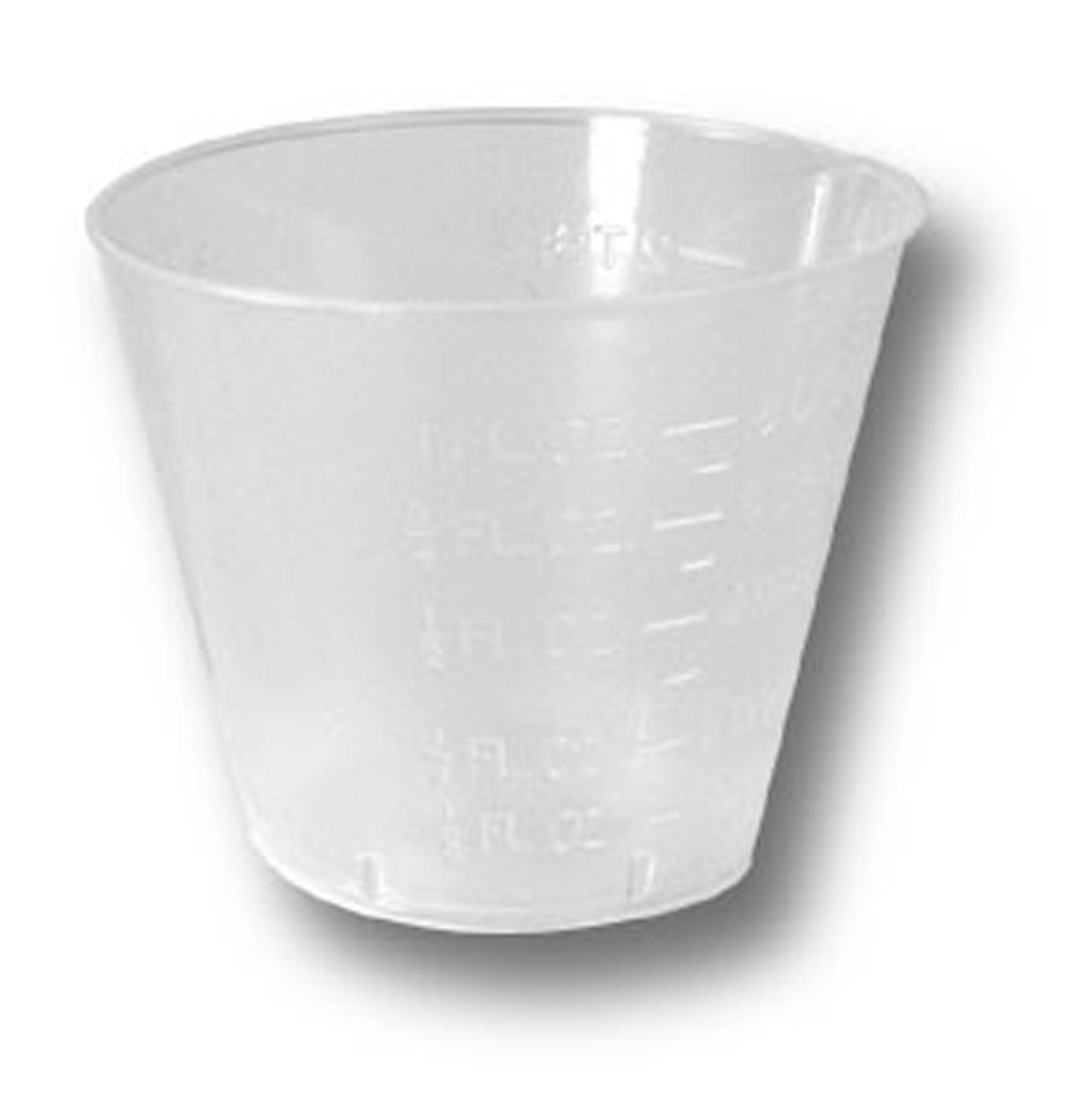 Dynarex - Medicine Cup Economy 1 oz. Clear Plastic Disposable NonSterile [50/CS]