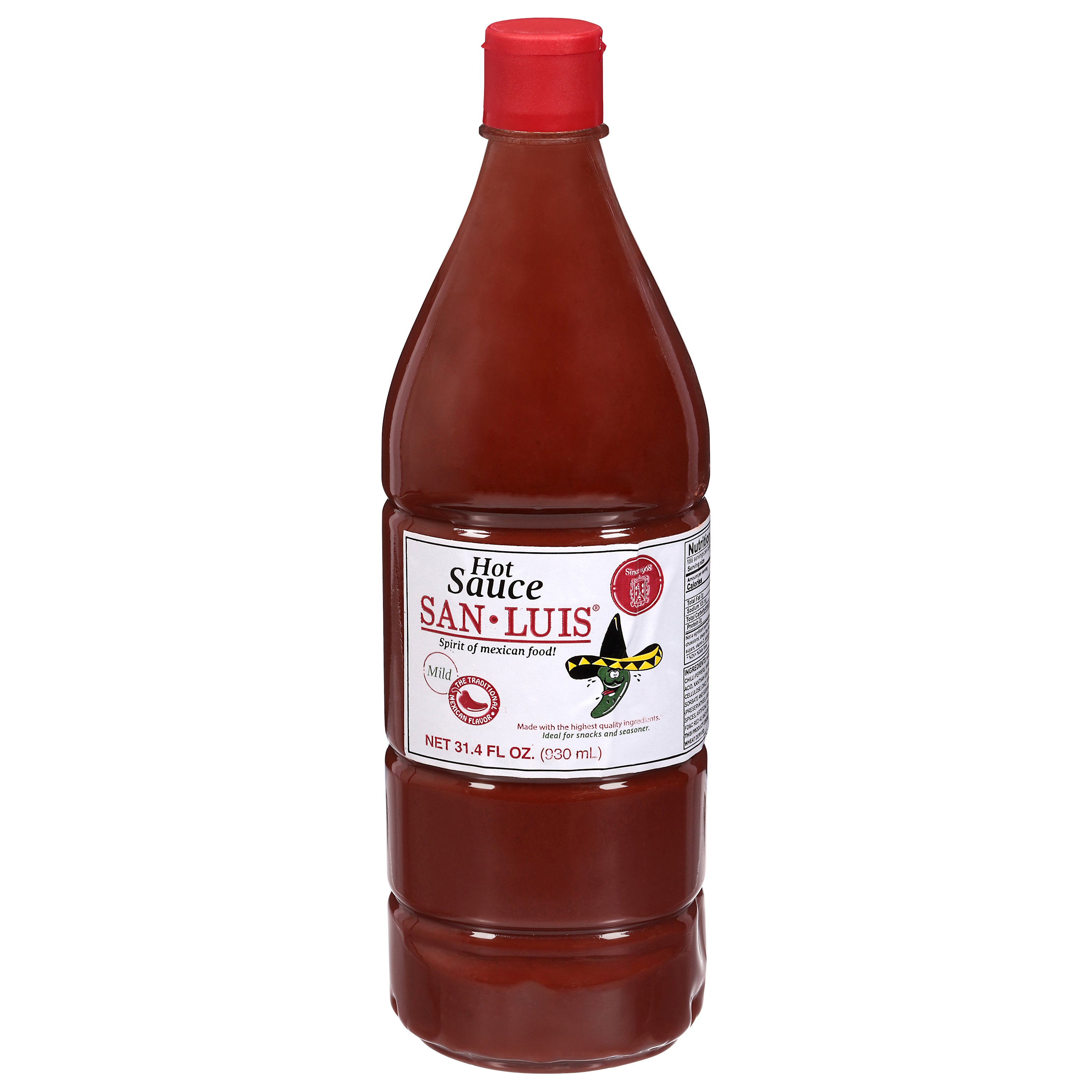 San-Luis Mild Hot Sauce 31.4 fl oz - Case of 12