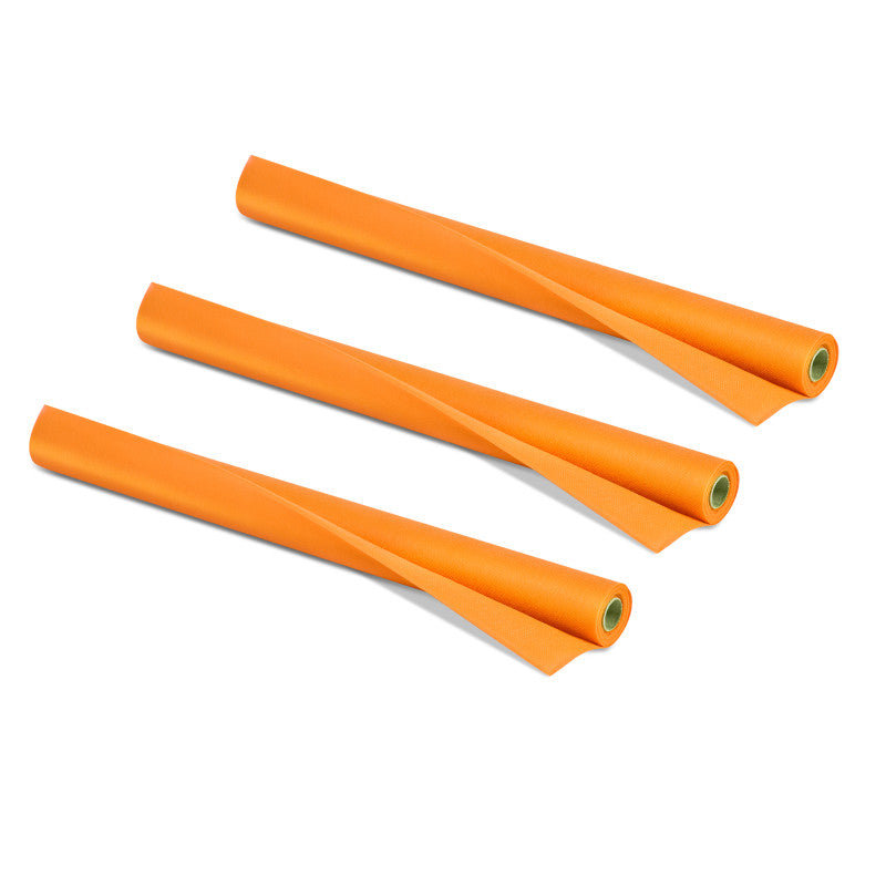 SMART-FAB - Art & Decoration Fabric Roll, 24" x 18', Orange, 3 Rolls