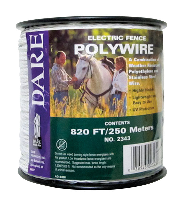 DARE - Dare Fence Poly Wire 250 M White