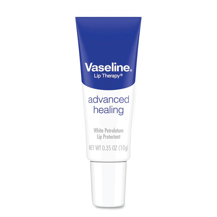 Vaseline - Lip Therapy Advanced Lip Balm, Original, 0.35 oz Tube, 72/Carton