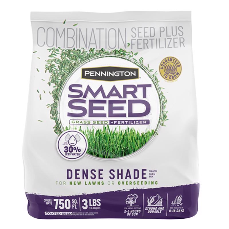 PENNINGTON - Pennington Smart Seed Mixed Dense Shade Grass Seed and Fertilizer 3 lb