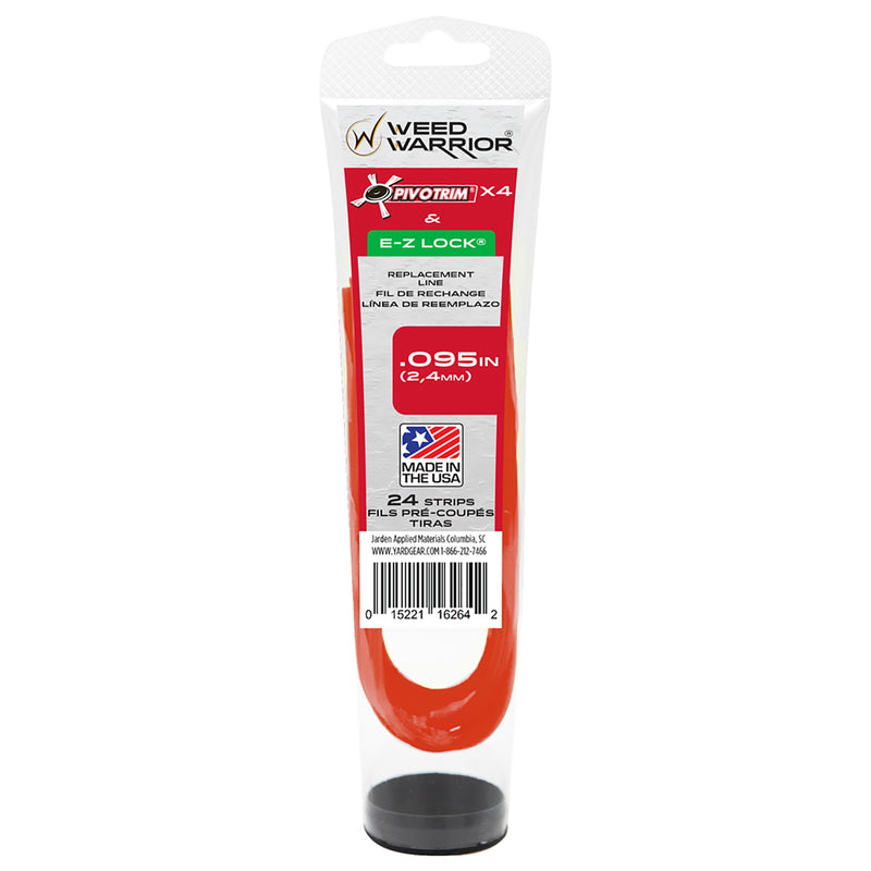 WEED WARRIOR - Weed Warrior Replacement Pivo-Trim Residential Grade 0.095 in. D Trimmer Line