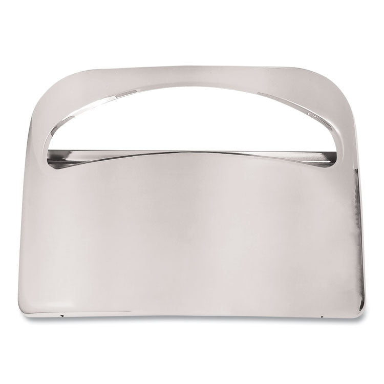 Boardwalk - Toilet Seat Cover Dispenser, 16 x 3 x 11.5, Chrome