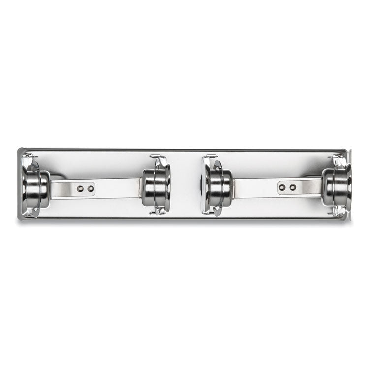 San Jamar - Locking Toilet Tissue Dispenser, 12.38 x 4.5 x 2.75, Chrome