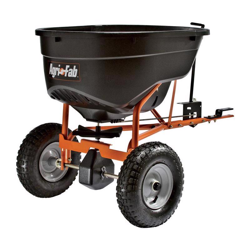 AGRI-FAB - Agri-Fab 12 ft. W Tow Behind Spreader For Fertilizer/Ice Melt/Seed 130 lb. cap.