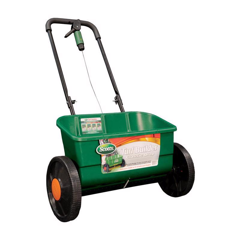 SCOTTS - Scotts Turf Builder 22 in. W Drop Push Spreader For Fertilizer/Ice Melt/Seed 25 lb