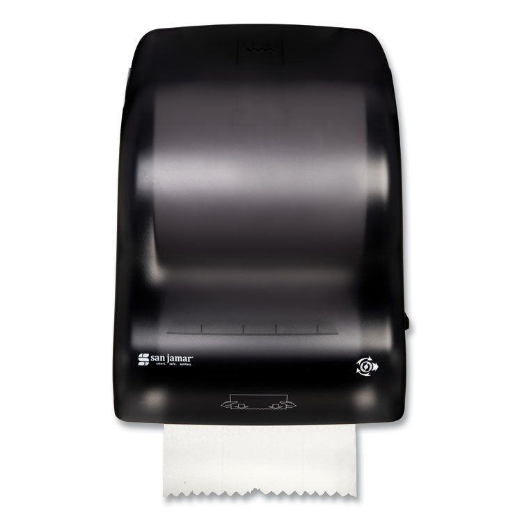 San Jamar - Simplicity Mechanical Roll Towel Dispenser, 15.25 x 13 x 10.25, Black