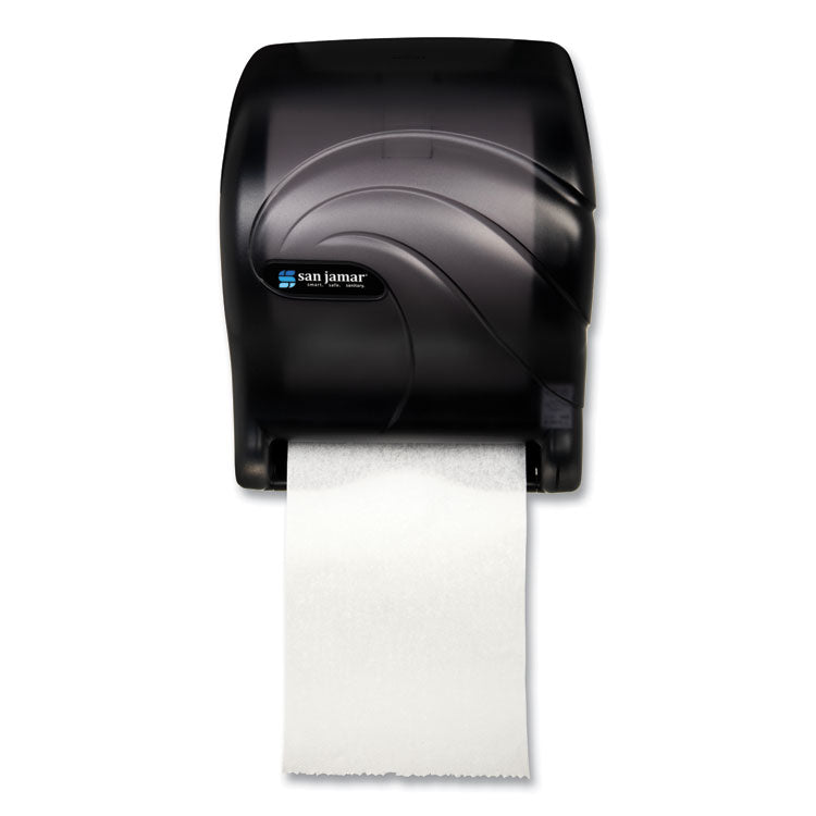 San Jamar - Tear-N-Dry Essence Touchless Towel Dispenser, 11.75 x 9.13 x 14.44, Black Pearl