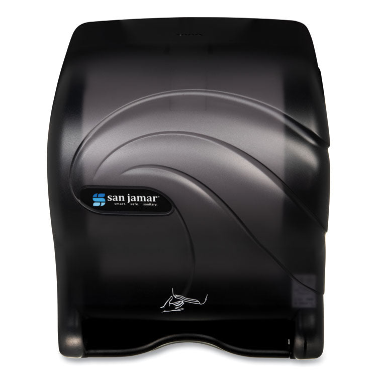 San Jamar - Oceans Smart Essence Electronic Towel Dispenser, 11.88 x 9.1 x 14.4, Black