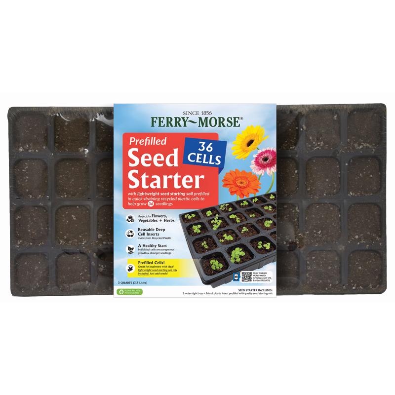 FERRY-MORSE - Ferry-Morse 36 Cells 22 in. W X 11 in. L Seed Starting Kit 1 pk