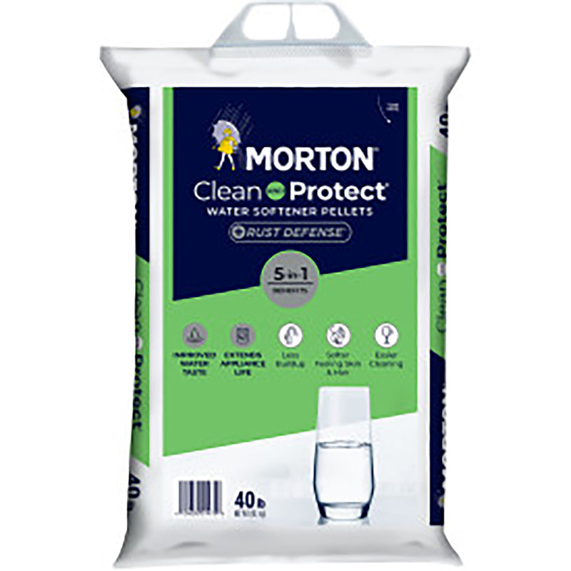 MORTON SALT - Morton Rust Remover Water Softener Salt Pellets 40 lb
