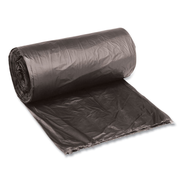 Boardwalk - Low-Density Waste Can Liners, 10 gal, 0.35 mil, 24" x 23", Black, 500/Carton