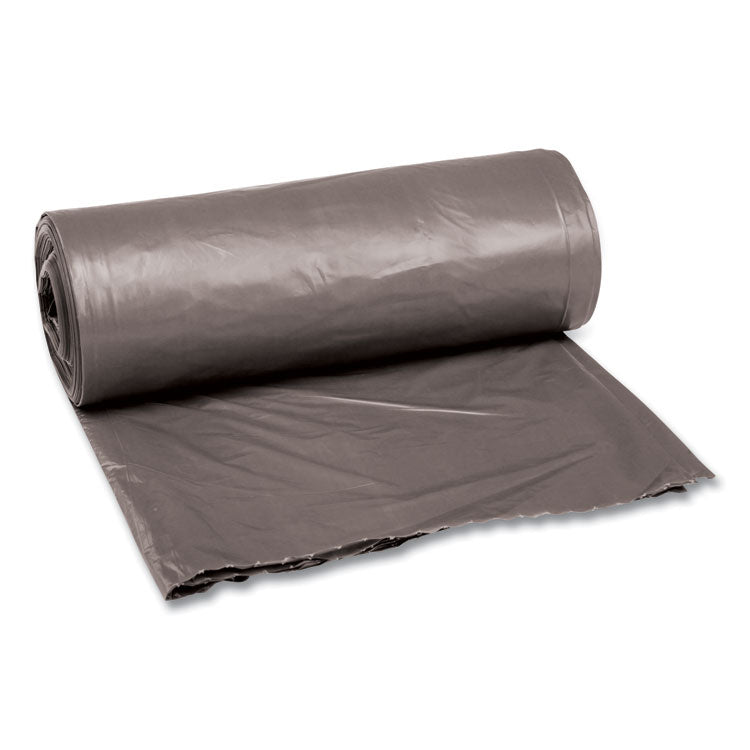 Boardwalk - Low-Density Waste Can Liners, 30 gal, 0.95 mil, 30" x 36", Gray, 100/Carton