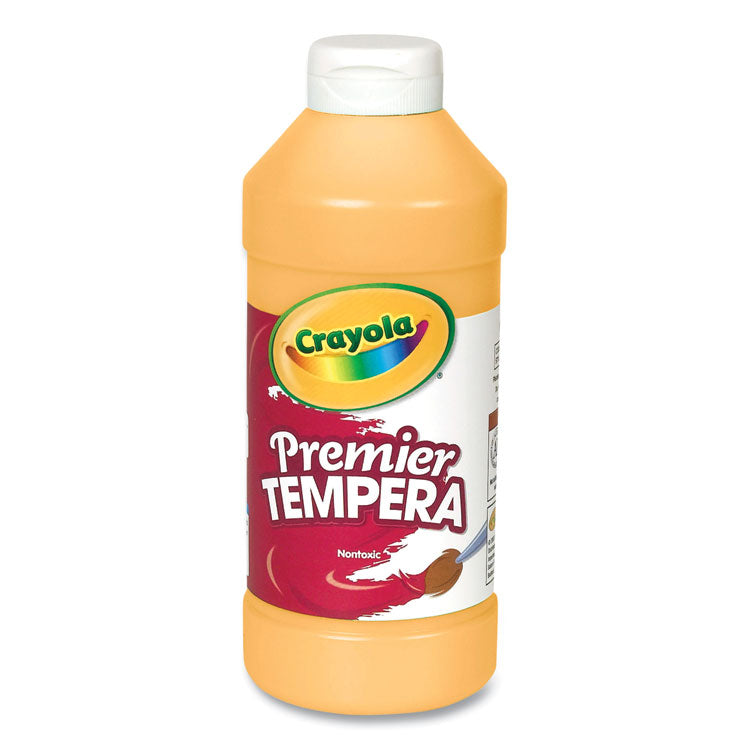 Crayola - Premier Tempera Paint, Peach, 16 oz Bottle