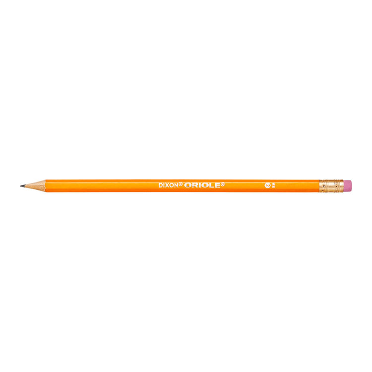 Dixon - Oriole Pre-Sharpened Pencil, HB (#2), Black Lead, Yellow Barrel, 144/Pack
