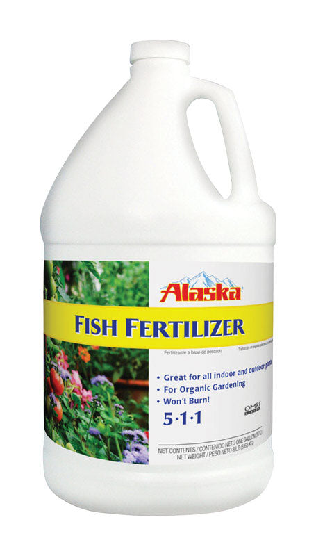 ALASKA - Alaska Organic Liquid All Purpose Plant Food 1 gal - Case of 4