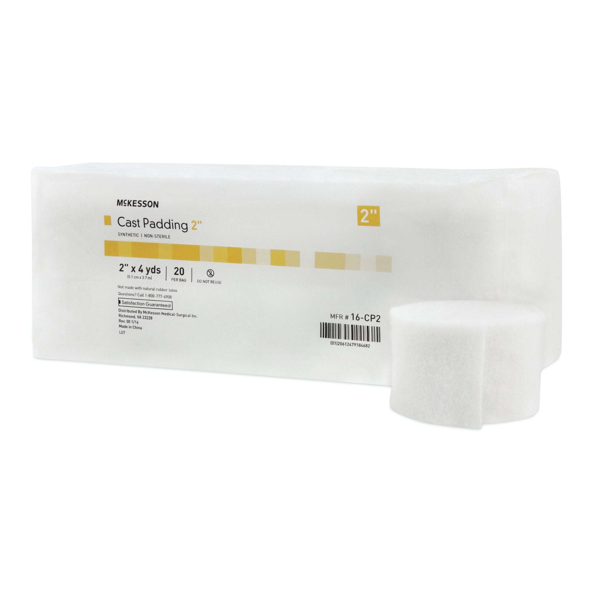 McKesson Brand - Cast Padding Undercast McKesson 2 Inch X 4 Yard Polyester NonSterile [20/BG]