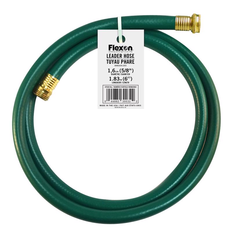 FLEXON - Flexon 5/8 in. D X 6 ft. L Light Duty Leader Hose [REM6ACE]