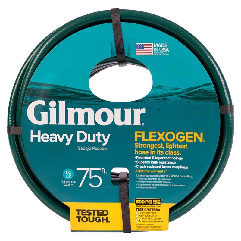 GILMOUR - Gilmour Flexogen 1/2 in. D X 75 ft. L Heavy Duty Premium Grade Garden Hose