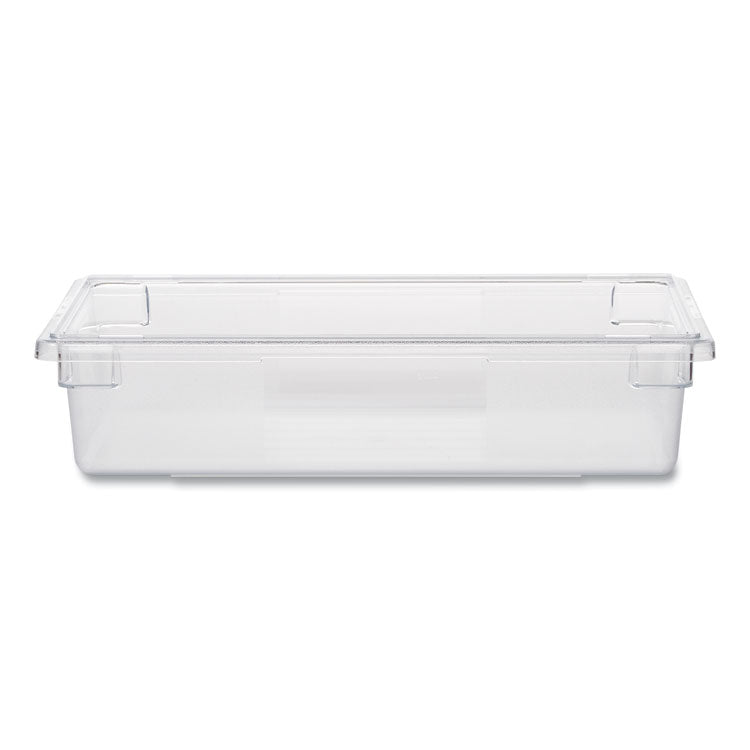 Rubbermaid Commercial - Food/Tote Boxes, 8.5 gal, 26 x 18 x 6, Clear, Plastic