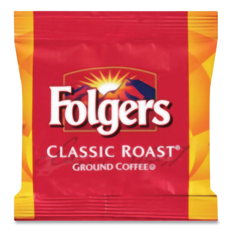 Folgers - Coffee, Classic Roast, 1.2 oz Packets, 42/Carton