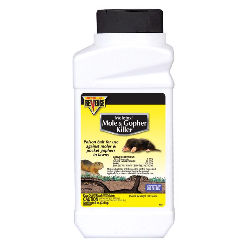 BONIDE - Bonide Moletox II Toxic Bait Granules For Gophers and Moles 8 oz