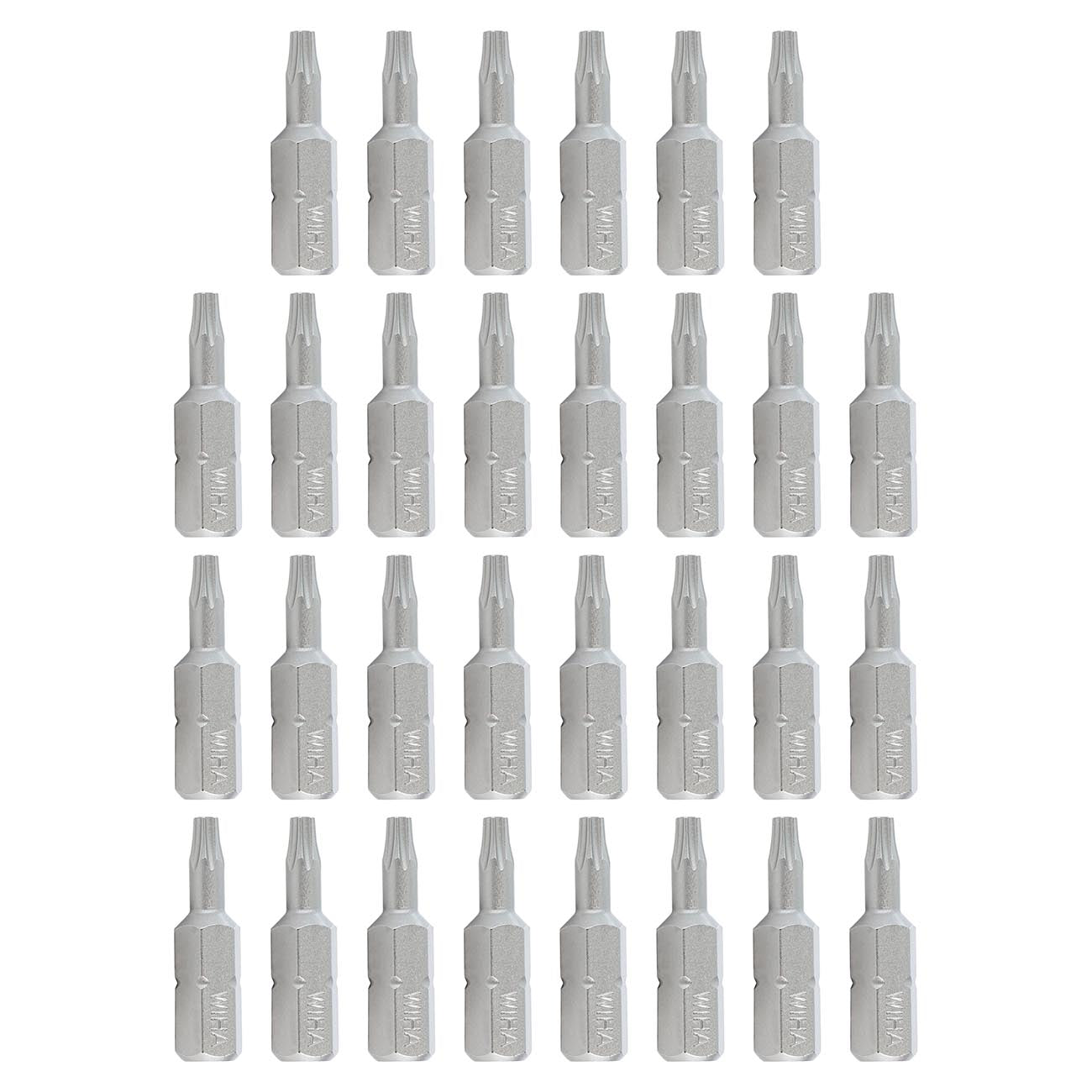 Wiha Torx Contractor Grade Insert Bit T8 x 25mm - 30 Pack