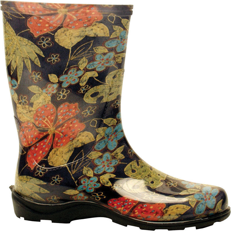 SLOGGERS - Sloggers Women's Garden/Rain Boots 7 US Midsummer Black