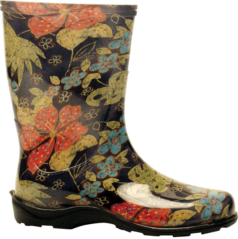 SLOGGERS - Sloggers Women's Garden/Rain Boots 8 US Midsummer Black