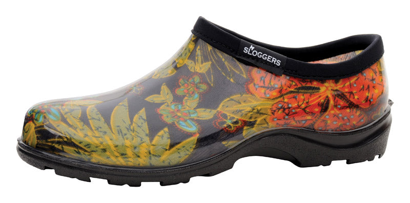 SLOGGERS - Sloggers Women's Garden/Rain Shoes 6 US Midsummer Black