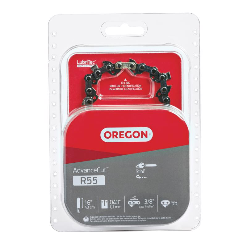 OREGON - Oregon AdvanceCut R55 16 in. 55 links Chainsaw Chain