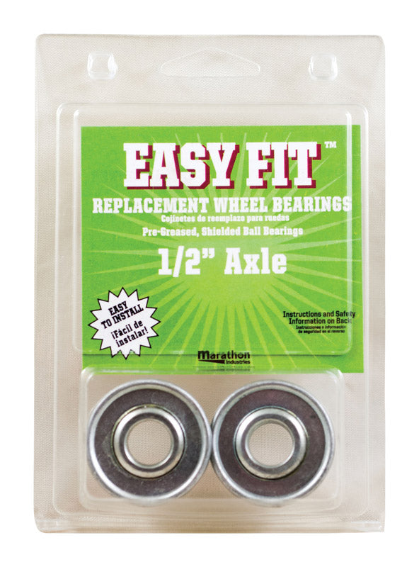 MARATHON - Marathon Easy Fit 500 lb. cap. Wheel Bearings Steel 2 pk [60020]