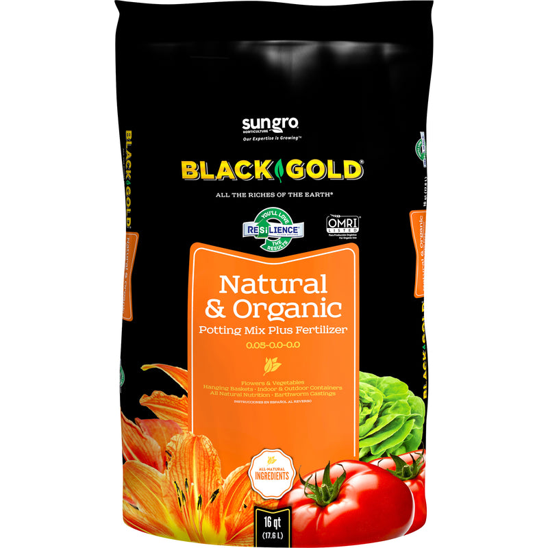 BLACK GOLD - Black Gold Organic All Purpose Potting Mix 16 qt