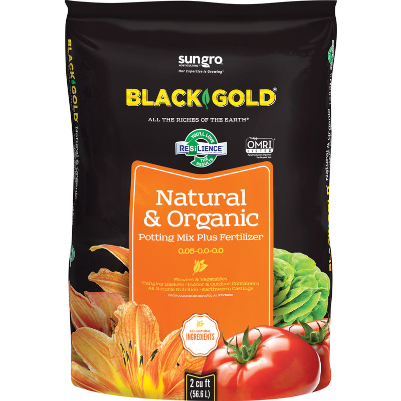 BLACK GOLD - Black Gold Organic All Purpose Potting Mix 2 cu ft
