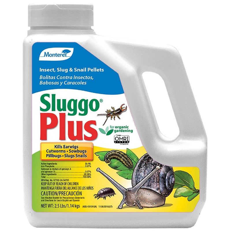 MONTEREY - Monterey Sluggo Insect Killer 2.5 lb