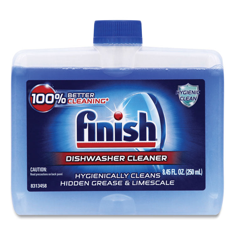FINISH - Dishwasher Cleaner, Fresh, 8.45 oz Bottle, 6/Carton