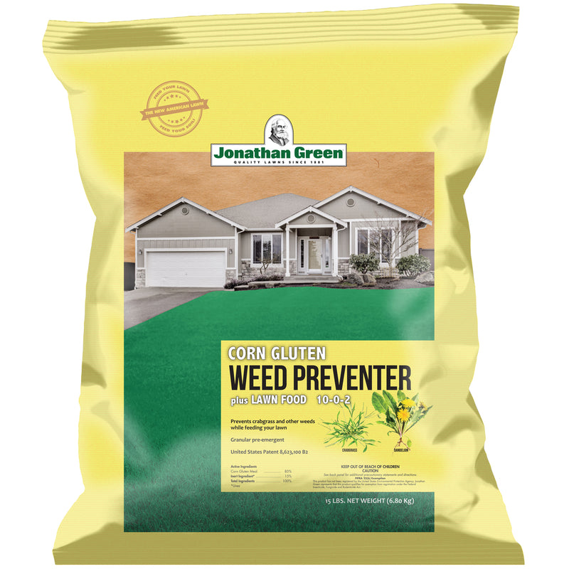 JONATHAN GREEN - Jonathan Green Weed Preventer Lawn Fertilizer For All Grasses 5000 sq ft