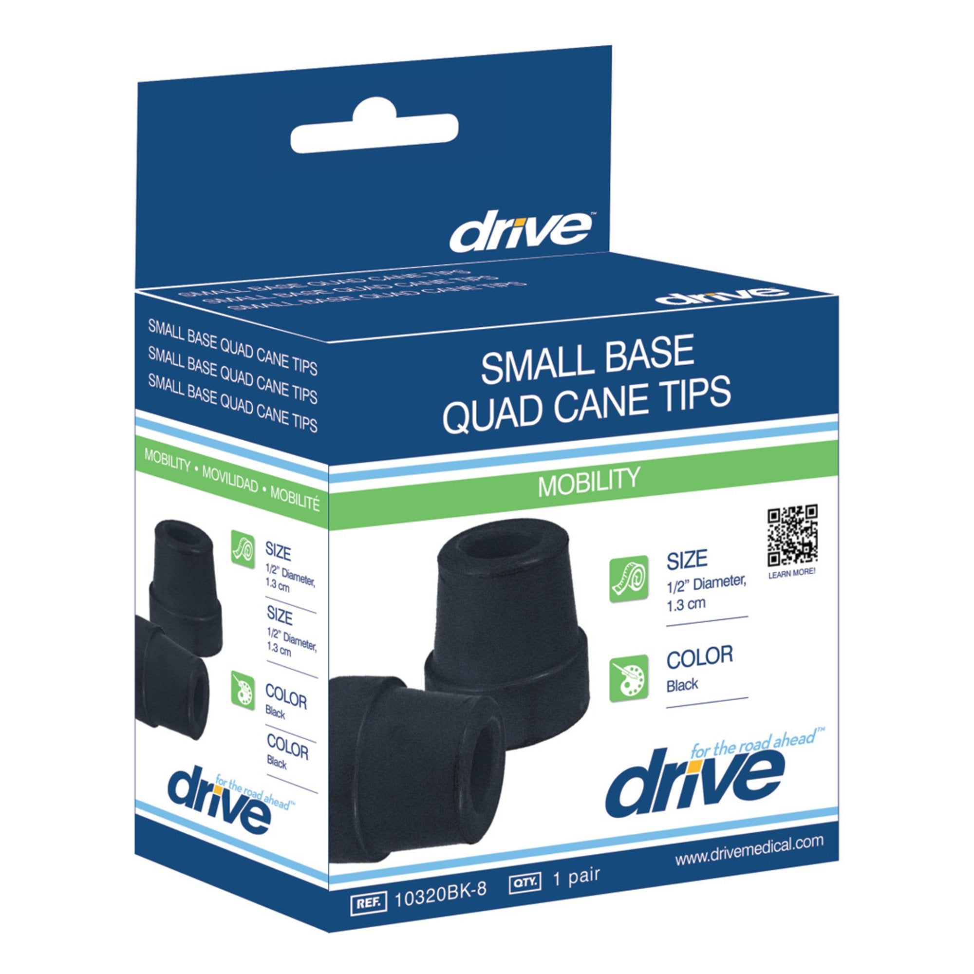 Drive Medical - Drive™ Quad Cane Tip For Cane [4/BX]