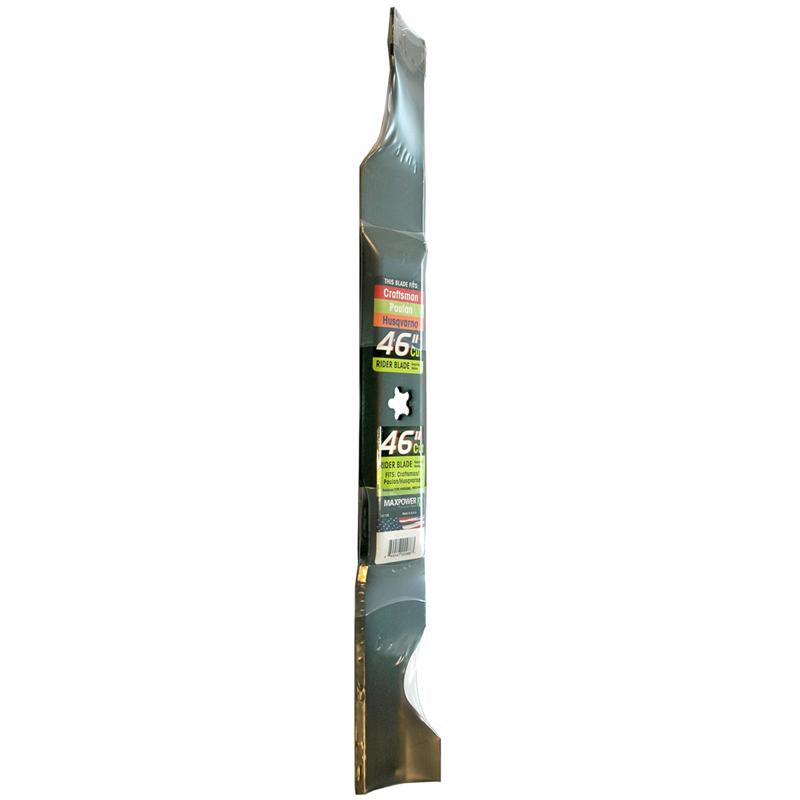 MAXPOWER - MaxPower 46 in. Standard Mower Blade For Riding Mowers 1 pk