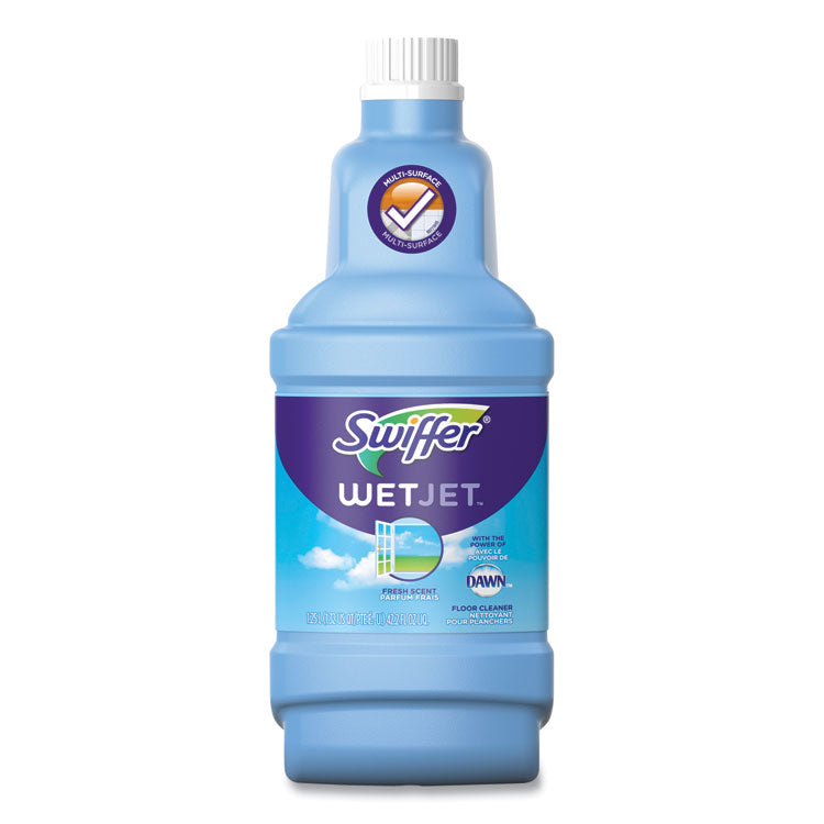 Swiffer - WetJet System Cleaning-Solution Refill, Fresh Scent, 1.25 L Bottle