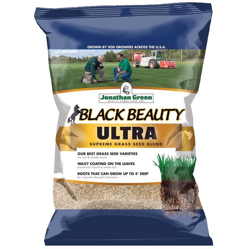 JONATHAN GREEN - Jonathan Green Black Beauty Ultra All Grasses Sun or Shade Grass Seed 25 lb